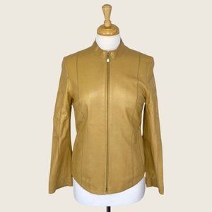 Werner Christ German Full Zip Leather Jacket